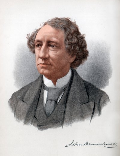 Sir John Alexander Macdonald, 1st Prime Minister of Canada, c1890 by Petter and Galpin Cassell