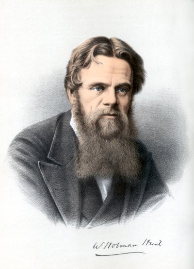 William Holman Hunt, British painter, c1890 by Petter and Galpin Cassell