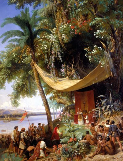 Open-Air Evangelization Mass in America by Pharamond Blanchard