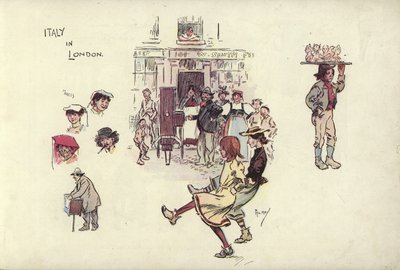 Italy in London by Phil May