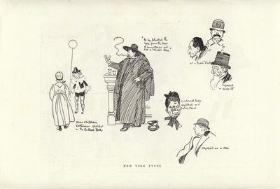 New York Types by Phil May