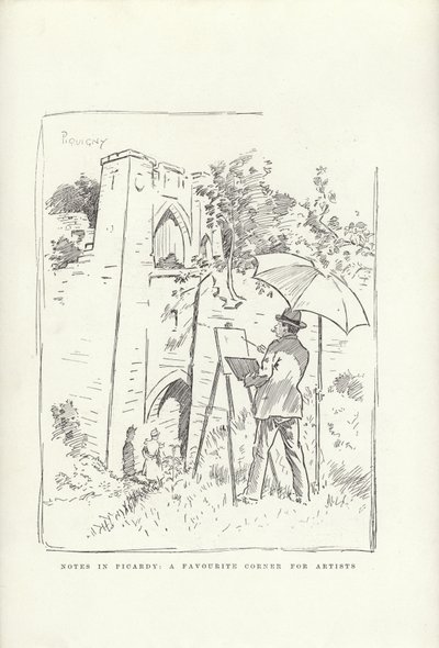 Notes in Picardy, a Favourite Corner for Artists by Phil May