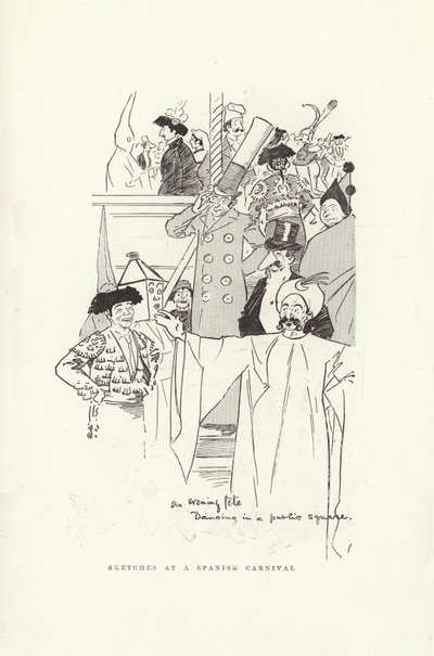 Sketches at a Spanish Carnival by Phil May