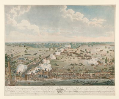 Defeat of the British Army (Battle of New Orleans) by Philibert Louis Debucourt