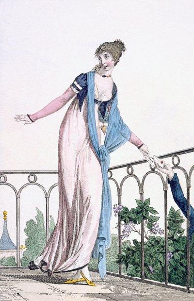 Furtive correspondance, illustration from 