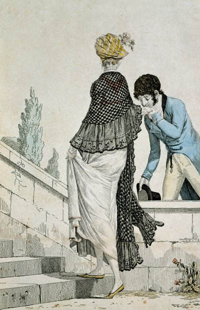 Galant Scene by Philibert Louis Debucourt