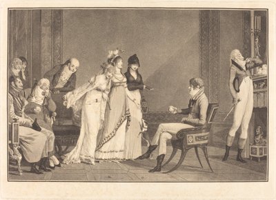 The Orange, or the Modern Judgment of Paris by Philibert Louis Debucourt