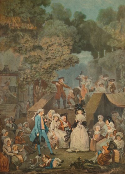 Wedding in the Chateau by Philibert Louis Debucourt