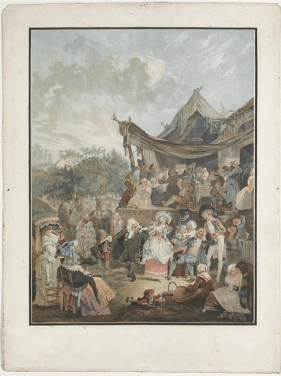 The Brides Minuet, 1786 by Philibert Louis Debucourt