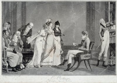The Orange or the Modern Judgment of Paris by Philibert Louis Debucourt