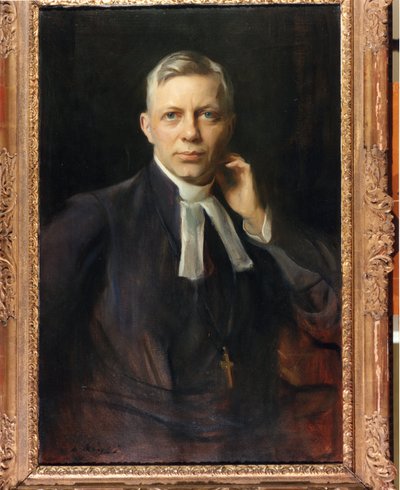 George Bell (Dean of Canterbury 1924-1929) by Philip Alexius de Laszlo