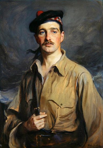 John, 2nd Lord Forteviot, M.C. by Philip Alexius de Laszlo