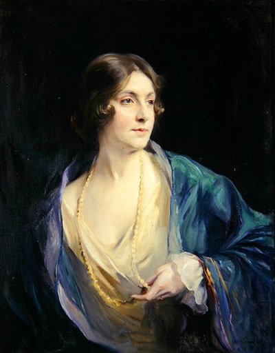 Marjory (Tiny) Heaton Ellis, Lady Forteviot by Philip Alexius de Laszlo