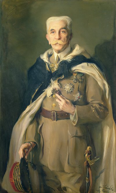 Marshal Louis Hubert Gonzalve Lyautey by Philip Alexius de Laszlo