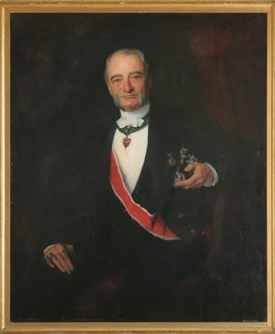 Portrait of Bohuslav, Count Chotek of Chotkow and Wognin, c. 1870 by Philip de László