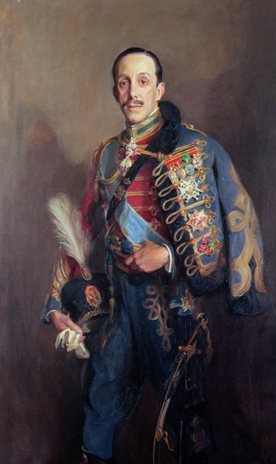 Portrait of King Alfonso XIII of Spain (1886-1941) by Philip Alexius de Laszlo
