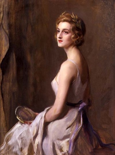 Portrait of Mrs Leo d