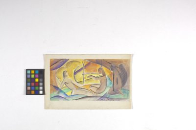 Sketch For Fresco by Philip Ayer Sawyer