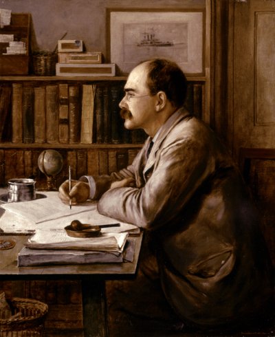 Rudyard Kipling, Portrait 1899 by Philip Burne Jones