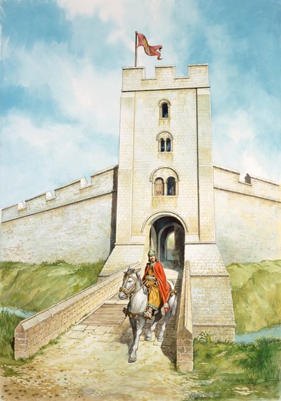 Sherborne Old Castle, c13th century by Philip Corke
