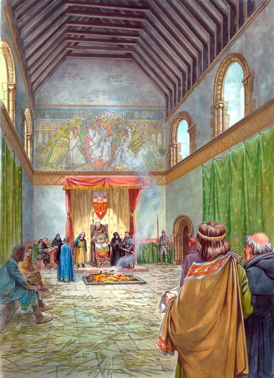 The Great Hall, Sherborne Castle by Philip Corke