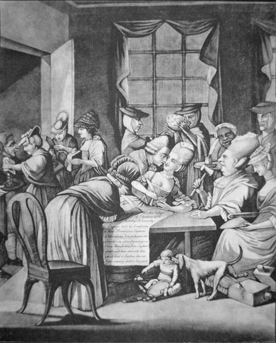 Patriotic Ladies of Edenton, South Carolina Sign a Pledge 