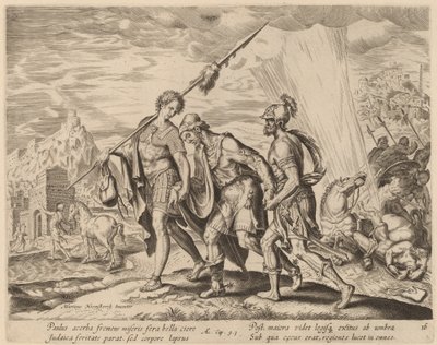The Conversion of Saint Paul by Philip Galle after Maerten van Heemskerck