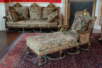 Duke of Leeds day bed and sofa by Philip Guibert