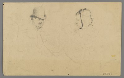Heads of a Man and Girl by Philip H. Wolfrom