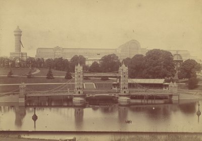 Progress of the Crystal Palace at Sydenham by Philip Henry Delamotte