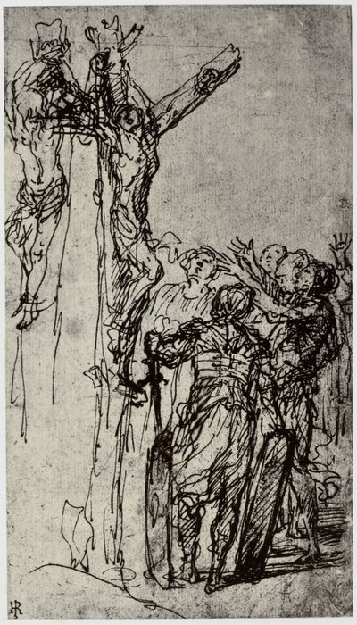 The Death of Polycrates by Philip Henry Delamotte