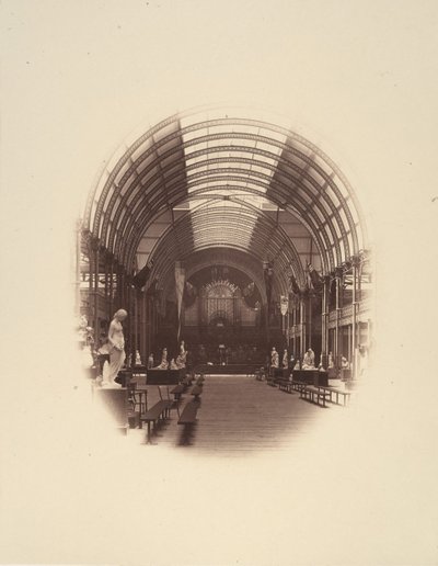 View in Central Hall, Art Treasures Exhibition, Manchester by Philip Henry Delamotte