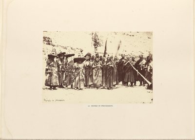 Monks in Procession by Philip Henry Egerton