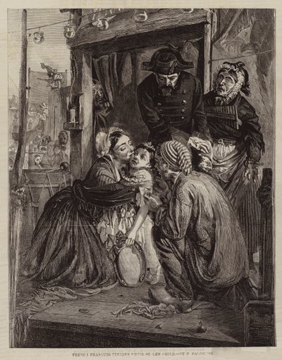 French Peasants finding their Stolen Child by Philip Hermogenes Calderon