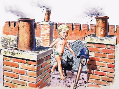 Baby on the Roof by Philip Mendoza