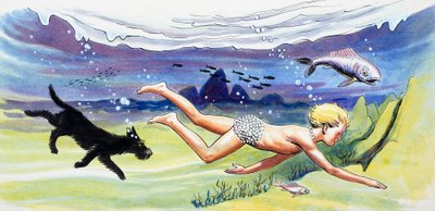 Swimming with the Fish by Philip Mendoza