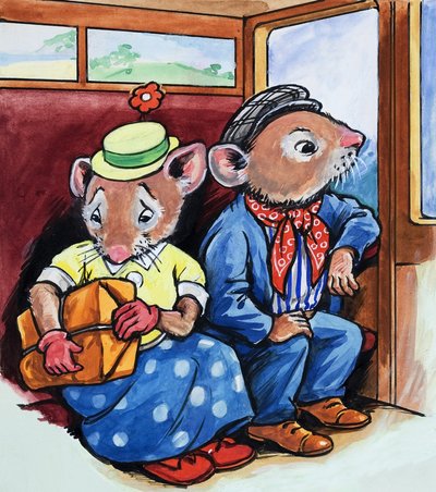 The Town Mouse and the Country Mouse by Philip Mendoza