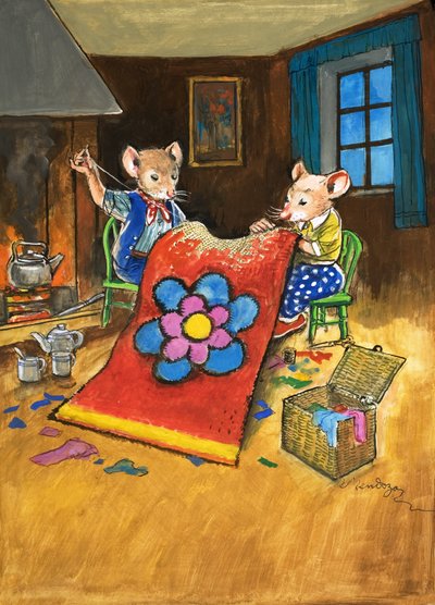 Town Mouse and Country Mouse by Philip Mendoza