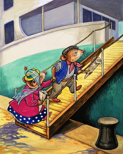 Town Mouse and Country Mouse by Philip Mendoza