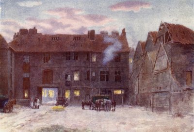 Back of White Hart Inn, Southwark by Philip Norman