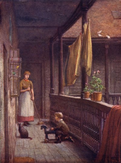 Gallery of White Hart Inn, Southwark by Philip Norman