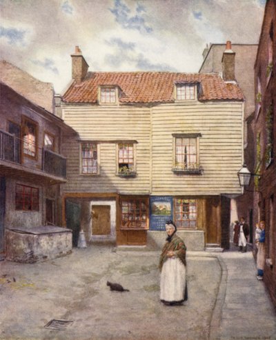 White Hart Yard, Brooke Street, Holborn, 1903 by Philip Norman