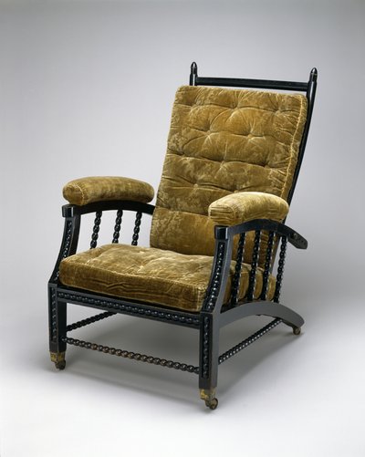 Adjustable Back Chair by Philip Webb