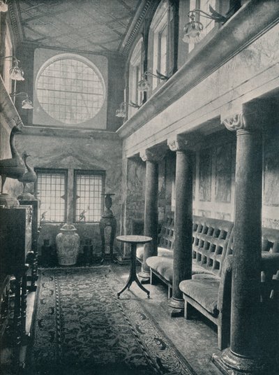 Marble Hall at No 1 Holland Park by Philip Webb