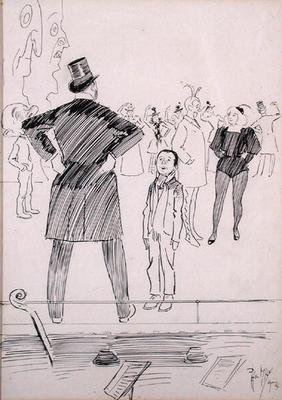 Rehearsing the Fishing Ballet by Philip William May