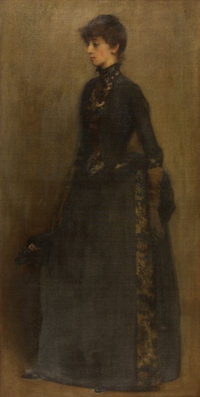 Lady in Grey: Mrs Montgomery by Philip Wilson Steer