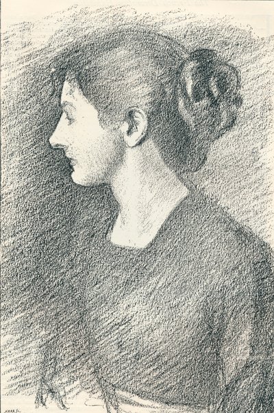 Portrait of Miss Emma Froude by Philip Wilson Steer