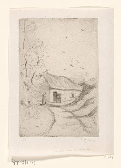 House on a Country Road by Philip Zilcken (signed by artist)