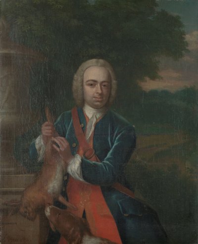 Adriaen Caspar Parduyn (1718-47), Councilor and Alderman of Middelburg, Son of Caspar Adriaen Parduyn and Maria van Citters by Philip van Dijk