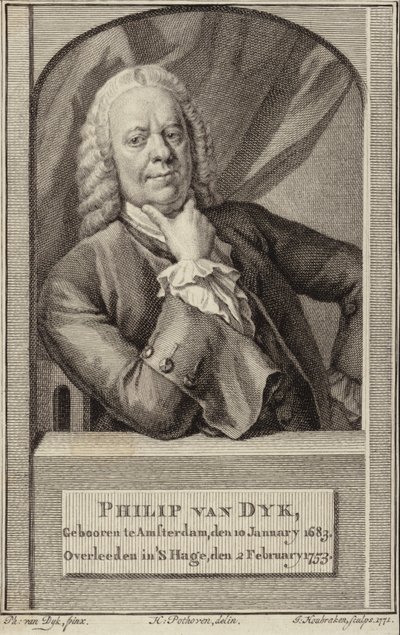 Portrait of Philip van Dyck by Philip van Dyck